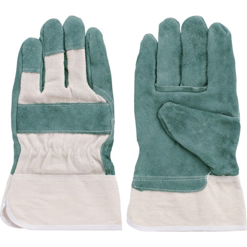 Fuji Glove Cowhide Leather Gloves Oil 88 Oiled Canvas 5313 1 Pair