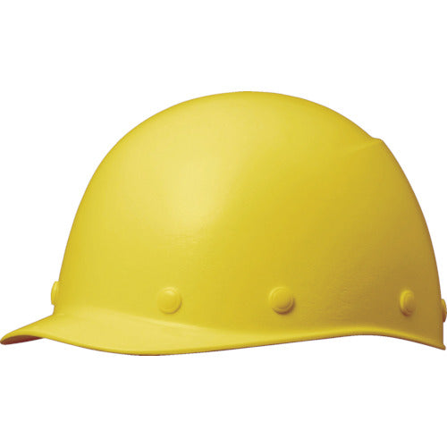 Midori Anzen FRP Helmet Baseball Cap Yellow SC-9FRA-KP-Y 1 pc