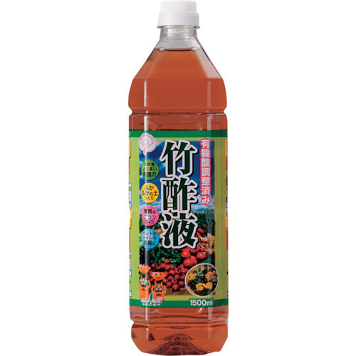 TOYOCHU Organic Acid Adjusted Bamboo Vinegar 1.5L 227407 1 bottle