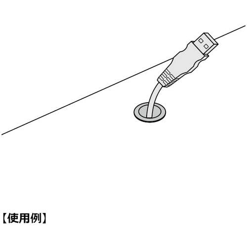 SUGATSUNE (210023210)CHC−22WB配線孔 CHC-22WB 1 個