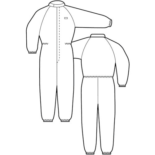 GOLDWIN Clean Suit Front Zipper One Piece PP1830 White LL PP1830WLL 1 Piece