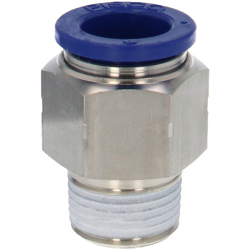 PISCO 튜브 피팅 SUS304 스트레이트 PC12-03SUS 1개