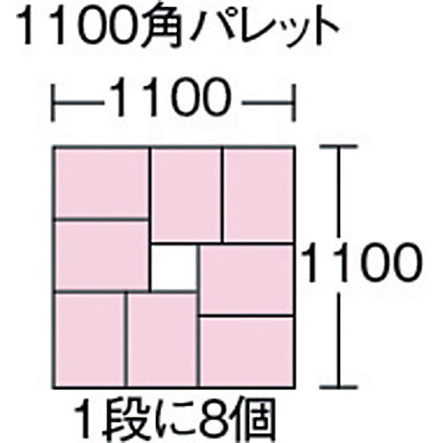 天昇 導電性コンテナ 674026 テンバコED−7 ED-7 1 個