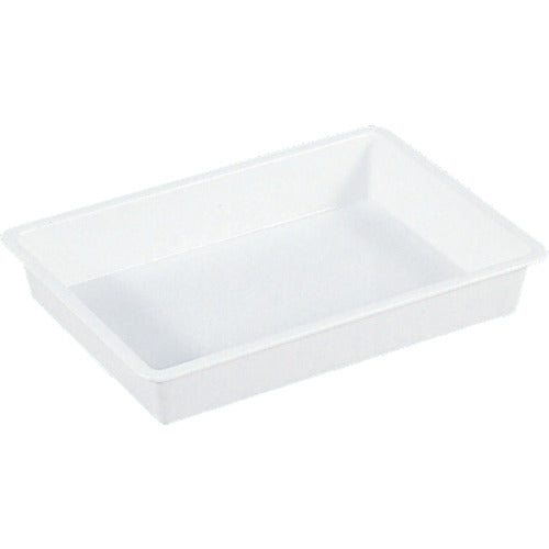 Sanko Plastic Tray 200510 Sanbat No. 2 (Antibacterial Type) White SKVAT-2KOKIN-WH 1 pc