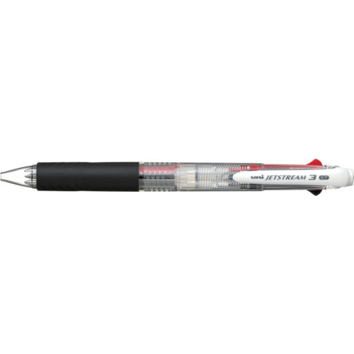 uni Jetstream 3-color ballpoint pen, transparent, SXE340007.T, 1 piece