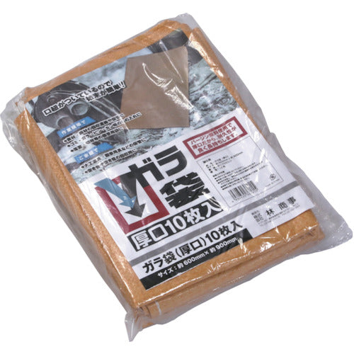 펭귄 에이스 가라봉지 두꺼운 차 #80 약 600×약 900 10장입 PP WOVENBAG-BR #80 10P 1 PK