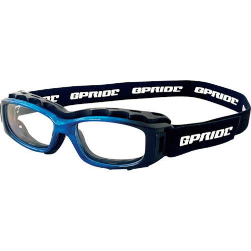 EYE−GLOVE 93M 二眼型セーフティゴーグル ブルー (度なしレンズ) 93M-BLUE 1 個