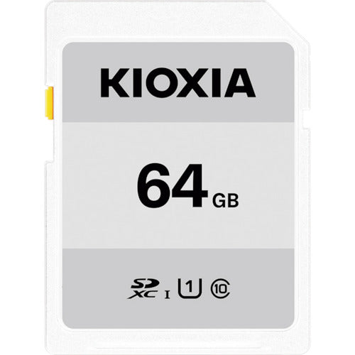 KIOXIA 베이직 SD 메모리 카드 64GB KSDB-A064G 1001275KSDB-A064G 1개