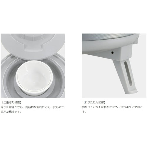 ピーコック魔法瓶 アルミキーパー広口タイプ シルバー 6.1L INC-60 1 個