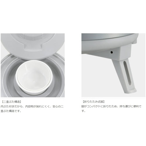 ピーコック魔法瓶 アルミキーパー広口タイプ シルバー 8.1L INC-80 1 個