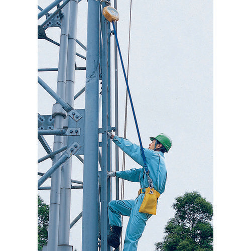 TSUYORON 벨트 권취식 추락 방지기구 벨블록 쇼크 업소버 없음