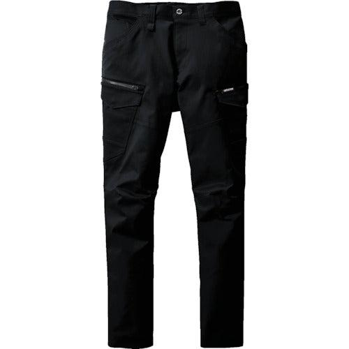 BURTLE 카고 바지 6202-35-3L 블랙 6202-35-3L 1 착용