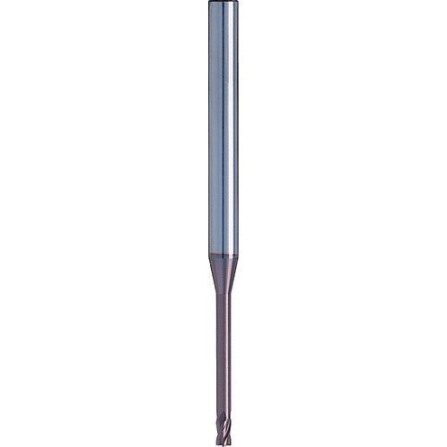 NS 超硬スクエアエンドミル 無限コーティング ロングネックエンドミル MHR430 Φ1×4 MHR430 1X4 1 本