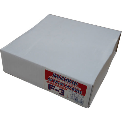 SUZUKID 溶接用ワイヤ スターワイヤF−3 軟鋼用ソリッドワイヤ 0.9φ×5kg PF-73 1 巻