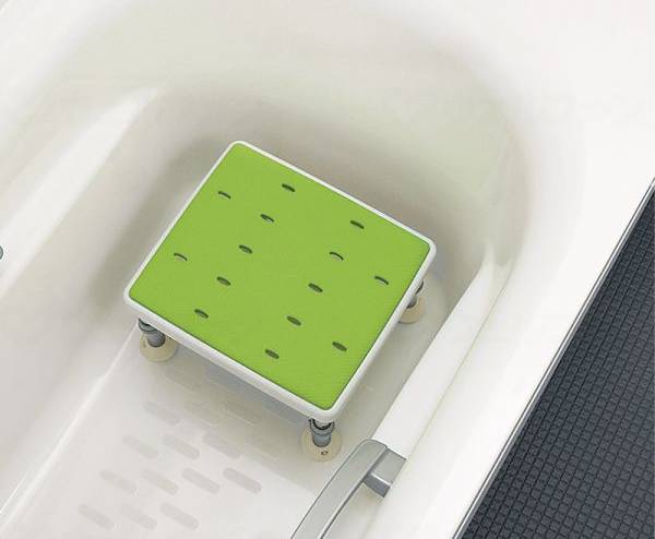 Richell Soft Bathtub Stand N (Mold Resistant Plus) Green Compact