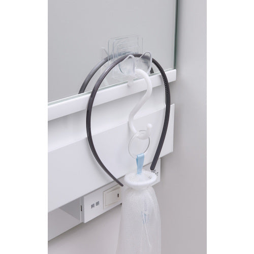 KOKUBO Pitacco Transparent Adhesive Hook KM-438 1 PK