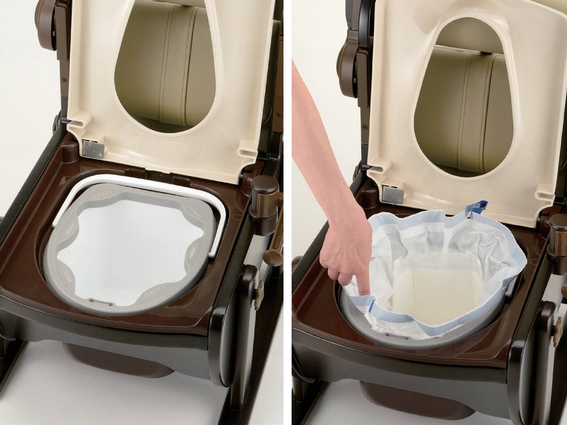 리첼 나무 화장실 반짝이 정리 쉬운 화장실 팔꿈치 뛰어 오른 N 부드러운 변기