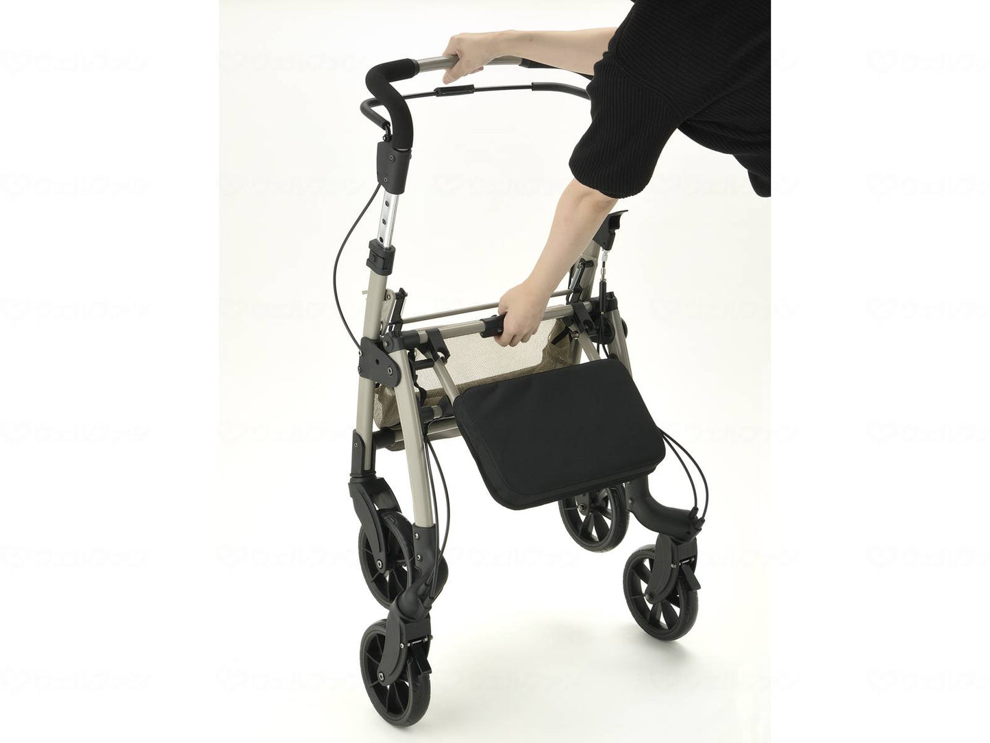 Richell Walking Frame Vere Plus Grey