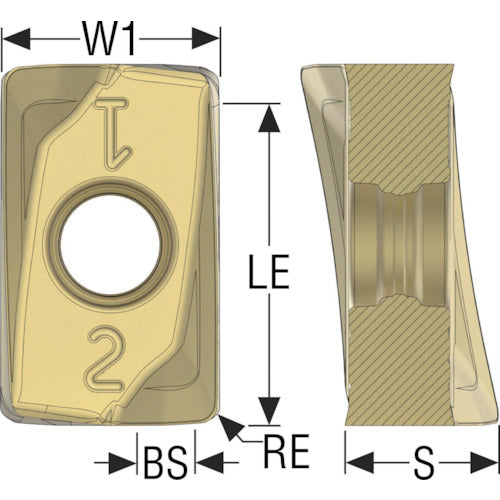 SECO Milling Insert for Double Turbo Mill ZOMX16 F40M ZOMX160708TR-ME10 10 pieces