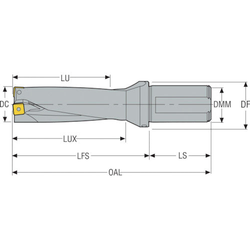Seco Drill Performax Drill 3D Type SD523 SD523-47-141-40R7 1 pc