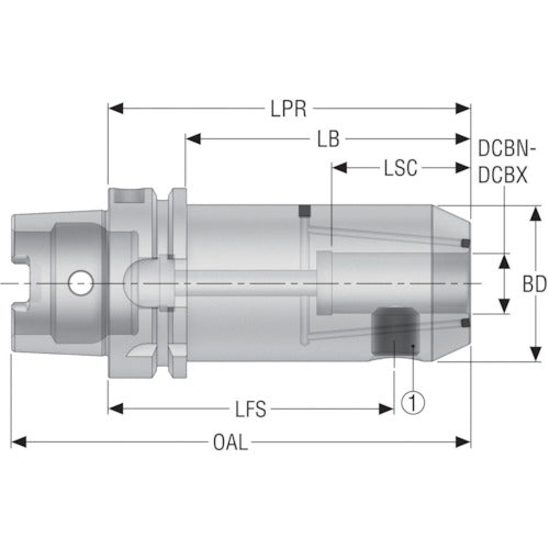 Seco Touring HSK HSKA63-EM10-120-L1 1 piece