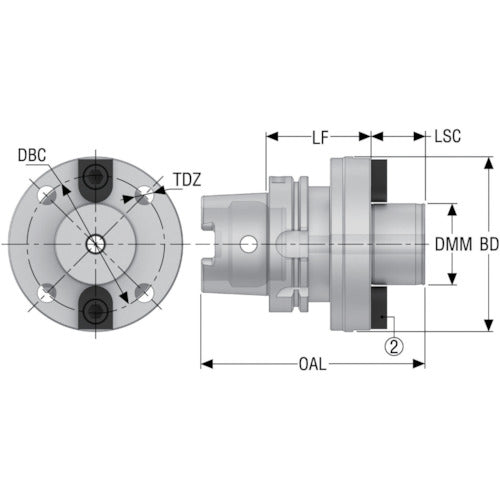 Seco Touring HSK HSKA100-SMF60-075 1 piece