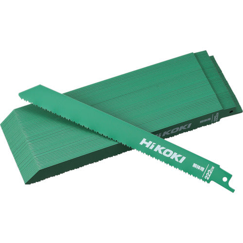 HiKOKI Saber Saw Blade for Demolition No. 222CW 200L 10/14 Teeth 50 Pieces 0000-4433 1 PK
