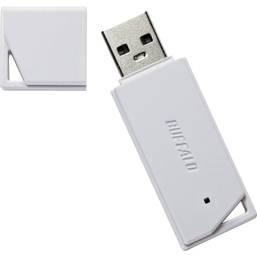 BAFFALO USB 2.0 Both USB Memory 16GB White RUF2-KR16GA-WH 1 piece