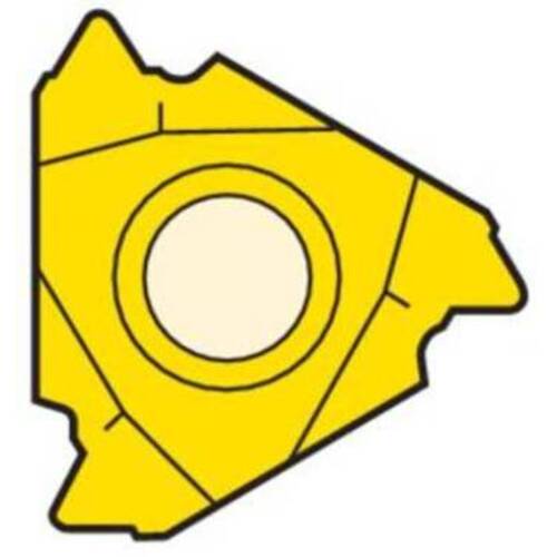 セコ 外径 旋削 ウィットネジ ねじ切り用インサート(ER) H15 16ER11W 2 個