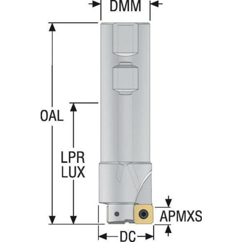 SECO Milling Countersink Cutter R417.19 R417.19-3236.3-12A 1 pc