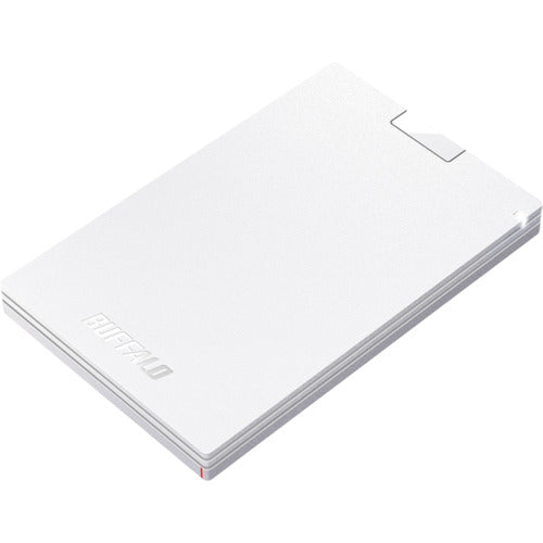 BAFFALO USB3.2(Gen1) 휴대용 SSD Type-A 1.0TB 화이트 SSD-PG1.0U3-WC 1개