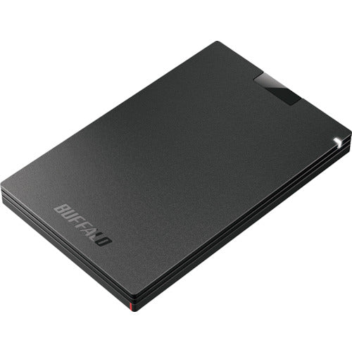 BAFFALO USB3.2(Gen1) 휴대용 SSD Type-A 250GB 블랙 SSD-PG250U3-BC 1개