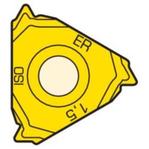 セコ 外径 旋削 ISO ねじ切り用インサート(ER) CP500 16ER1.5ISO-A1 2 個