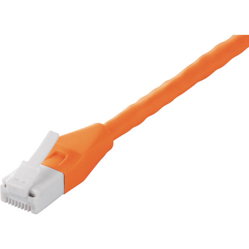 BAFFALO 톱니가 부러지지 않는 Cat6 LAN 케이블 5m 오렌지 BL6TN50OR 1개