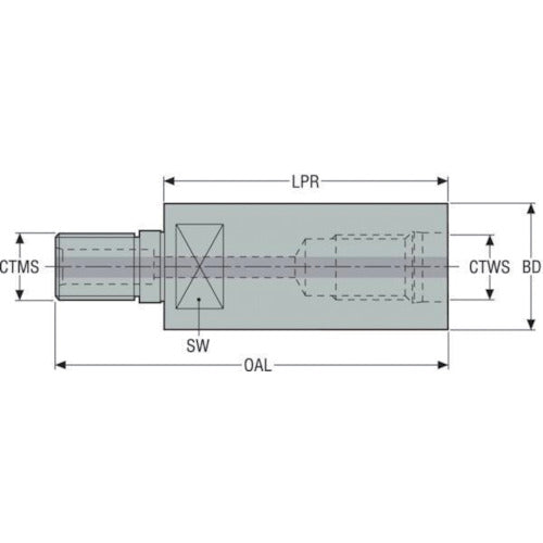 세코 밀링 금형 용 커터 BS01658201640 1 개