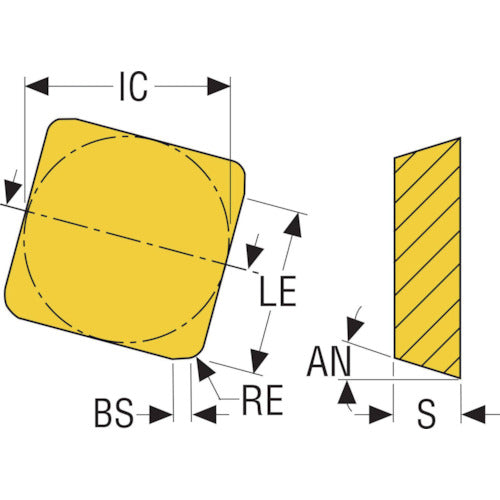 세코 밀링 ISO 표준 인서트 2 F40M SPKR1203EDTR-ME12 10 개