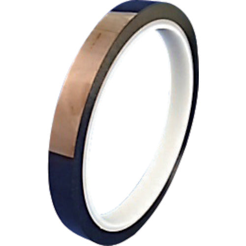 TERAOKA Kapton Adhesive Tape No. 650S #25 10mm x 20M 650S-25-10X20 1 roll