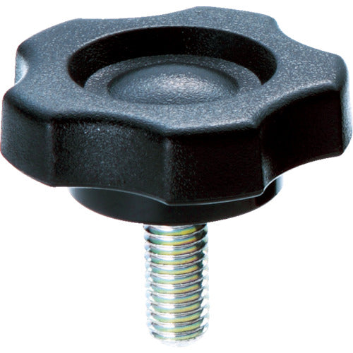 TRUSCO Five-lobe knob bolt Φ35 M6X15 (P=1) TFKB1-M6X15 1 piece