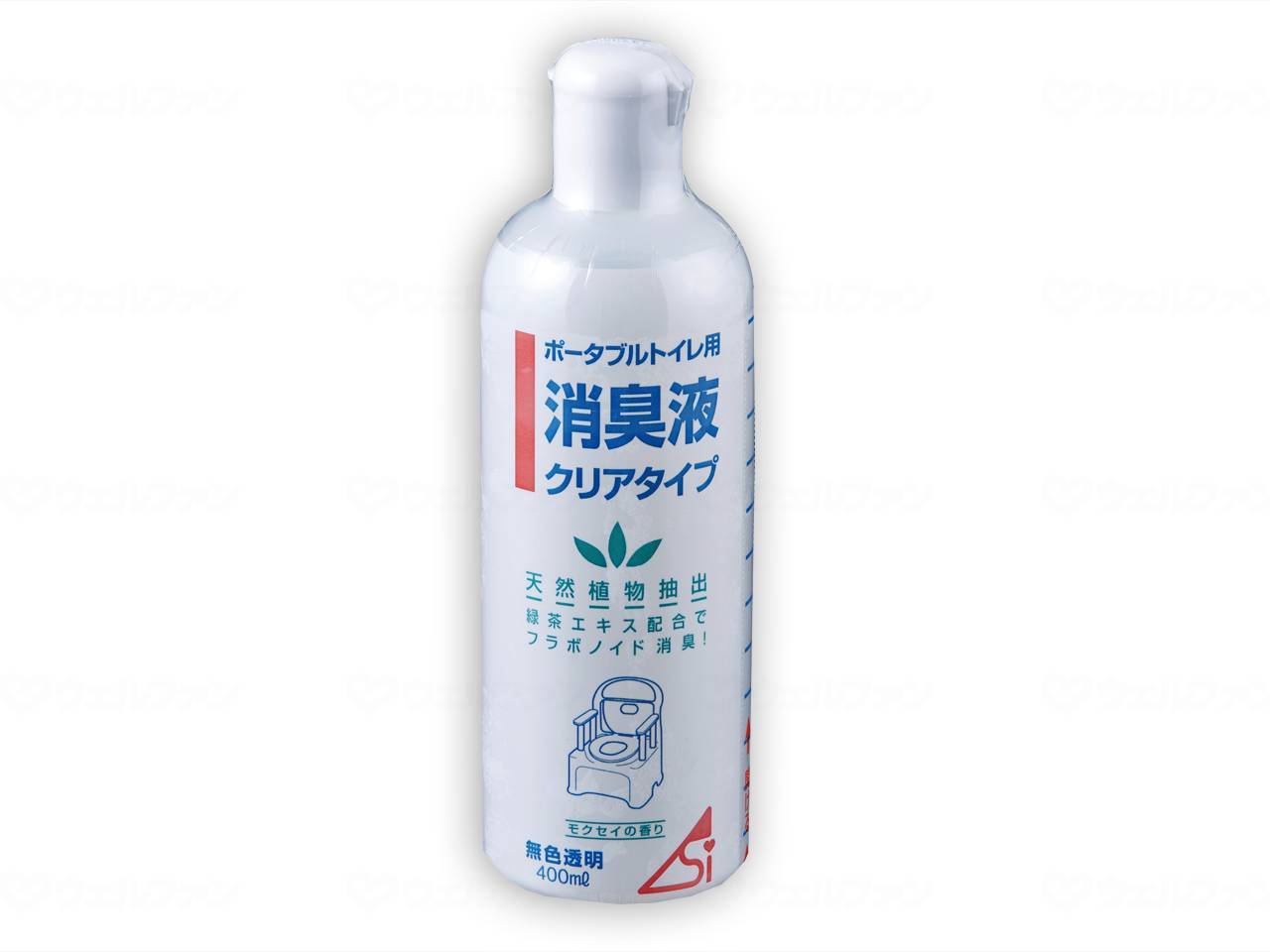 Asai Shoji Portable Toilet Deodorizer Clear Type