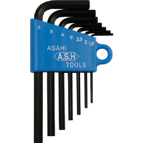 ASH Hexagonal Wrench Set, 7 Pieces, AWS0770 1 S