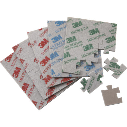 3M Jigsaw Puzzle Sponge Abrasive, Extra Fine (1 sheet = 1 PK) SPONGE JIG SF 1 sheet