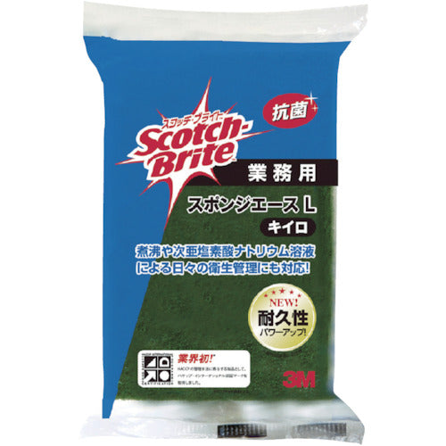 3M 스카치 브라이트 스폰지 에이스 S 블루 115X75mm ACE S BLU 1개