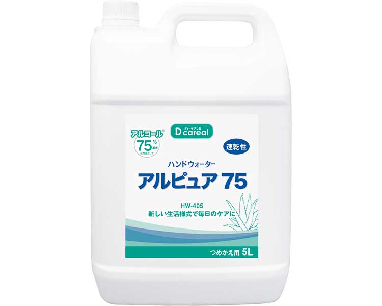 Hand Water Alpure 75 / HW-405 5L 1 bottle