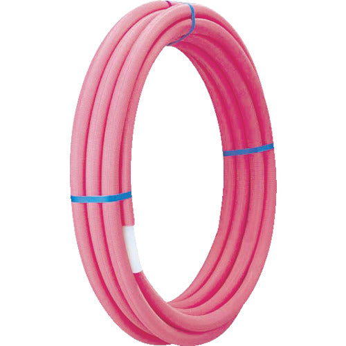 TBC 被覆架橋ポリエチレンパイプ ピンク16mm×10M HC-16HON5P-10M 1 巻