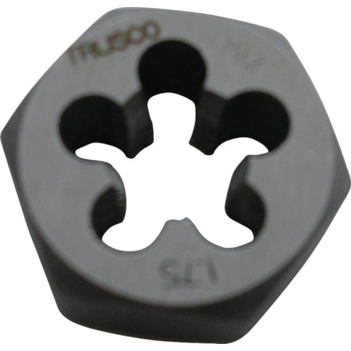 TRUSCO 六角サラエナットダイス UNC5/16−18 TD6-5/16UNC18 1 個