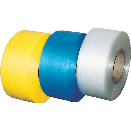 TRUSCO 自動梱包器用PPバンド幅15.5mmX長さ2500m 黄 GPP-155-58Y 1 巻