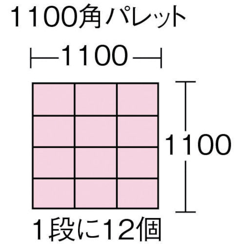 TRUSCO DA 형 에코 캡 재생 컨테이너 9L 라이트 블루 DA-9EC-LB 1 개