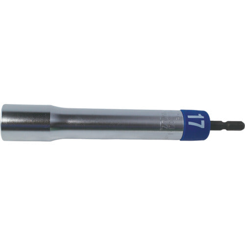 TOP 電動ドリル用アルファソケットロングタイプ 17mm EDX-17L 1 個