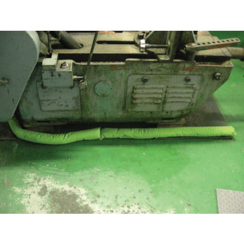 JOHNAN Oil Absorbent Abrator Tube Φ6.6 x 100cm Green YT-100G 1 Box