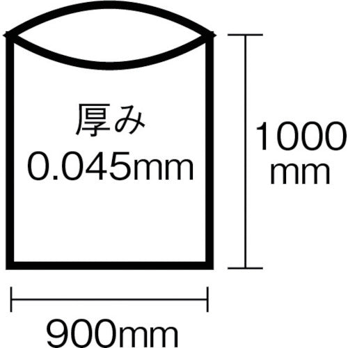 サニパック N−91Nシリーズ90L青 10枚 N-91-BL 1 袋